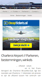 Mobile Screenshot of charleroi-airport.nl