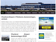 Tablet Screenshot of charleroi-airport.nl